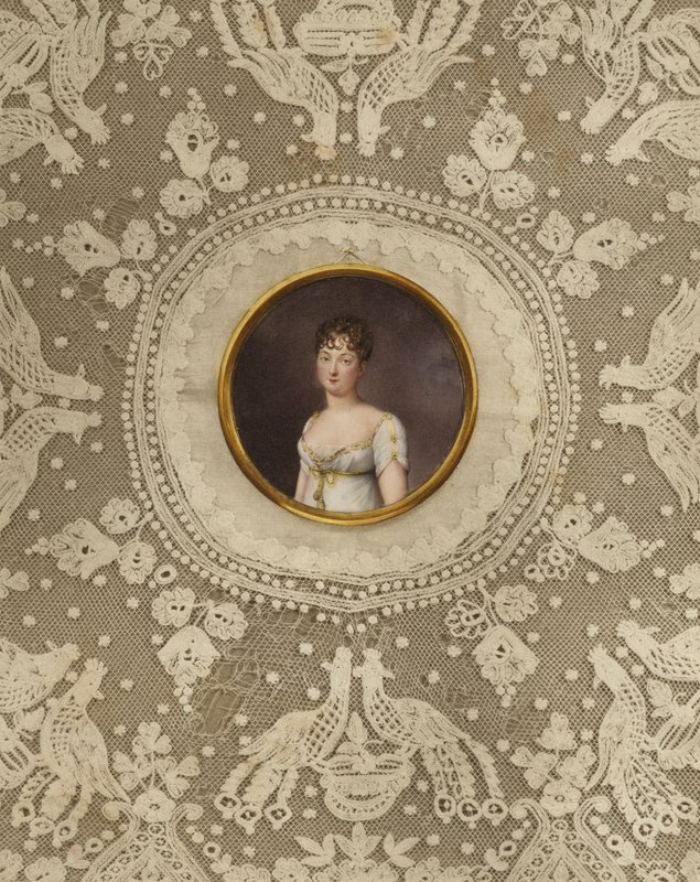 Portrait of Princess Pauline Schwarzenberg by Jean-Baptiste-Jacques Augustin