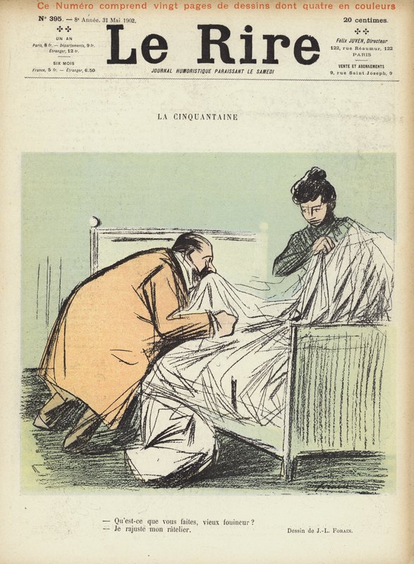 Illustration for Le Rire by Jean-Louis Forain