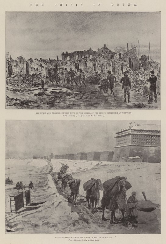 The Crisis in China by Johann Nepomuk Schonberg