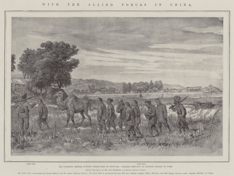 With the Allied Forces in China by Johann Nepomuk Schonberg