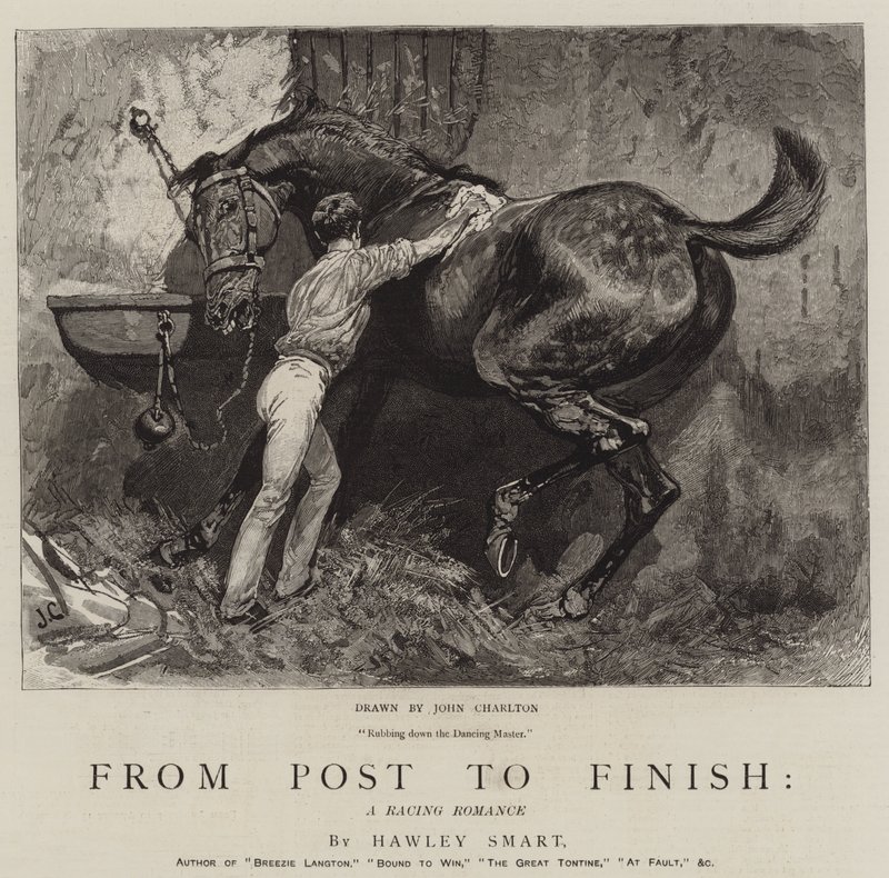 From Post to Finish, a Racing Romance by John Charlton