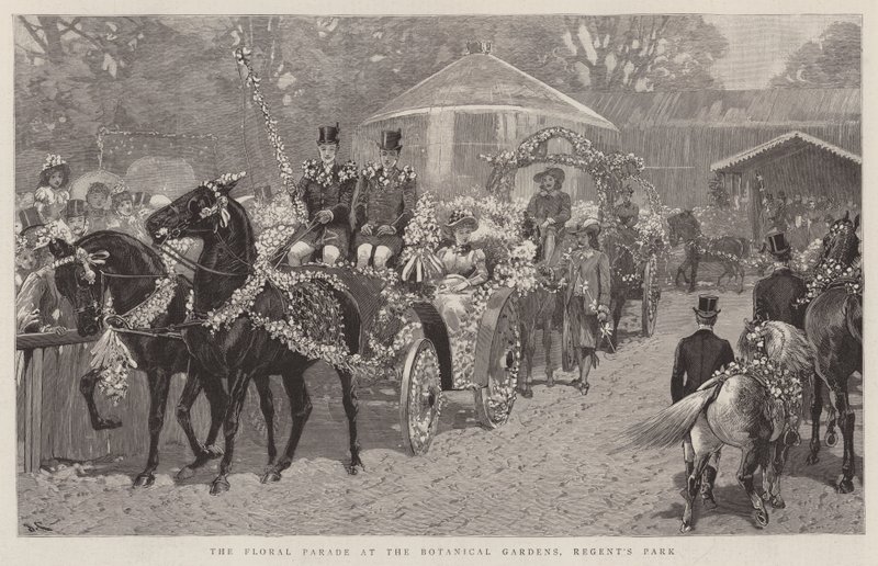 The Floral Parade at the Botanical Gardens, Regent