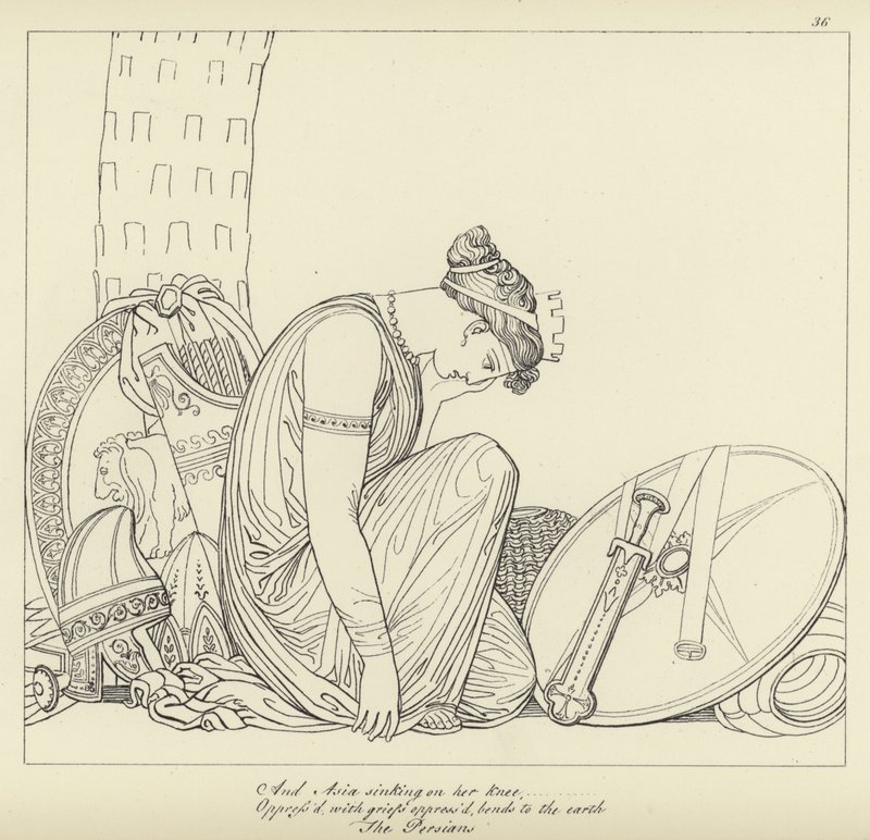 The Persians by John Flaxman