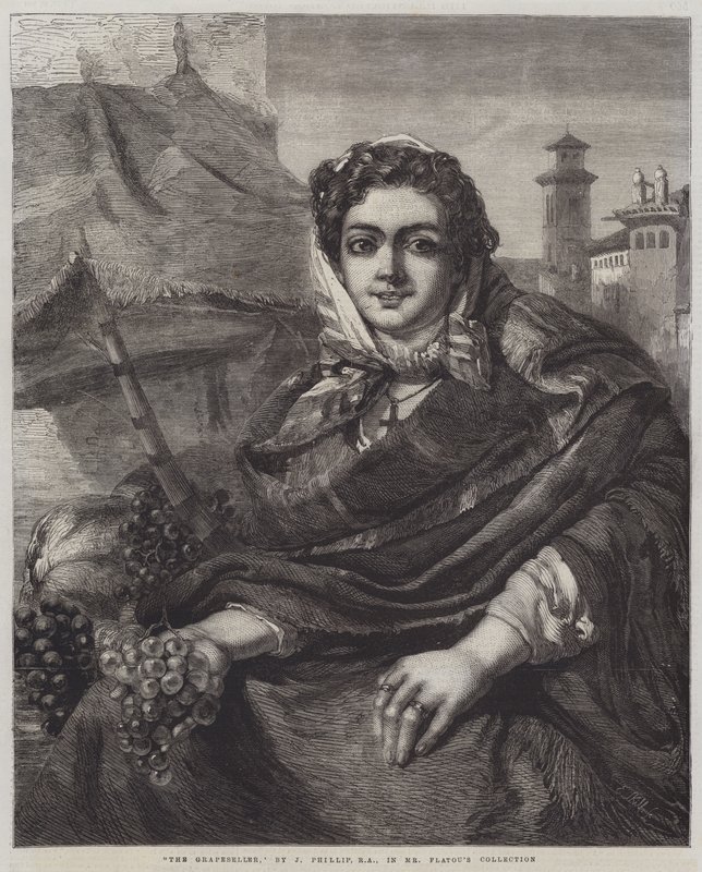 The Grapeseller by John Phillip