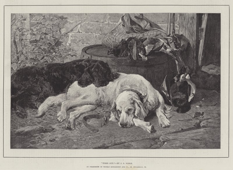 Tired Out by John Sargent Noble