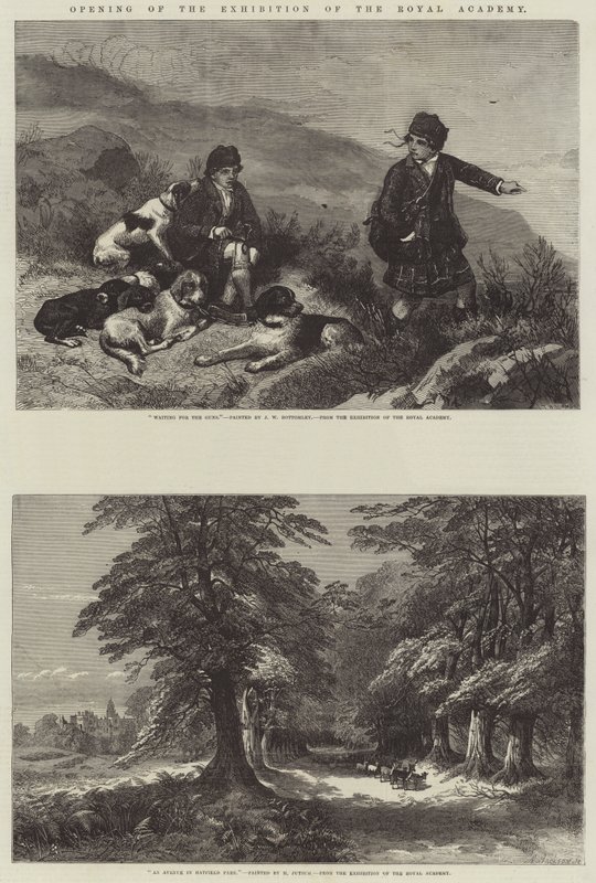 Opening of the Exhibition of the Royal Academy by John William Bottomley