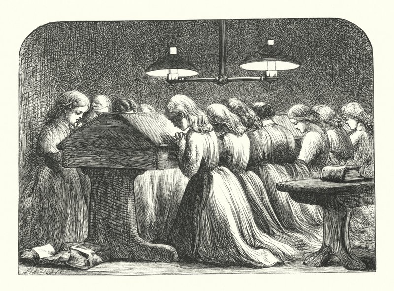 Evening Prayer at a Girls