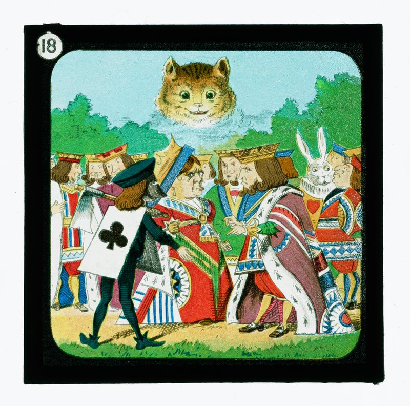 Alice in Wonderland, Coloured Lantern Slides by John (after) Tenniel