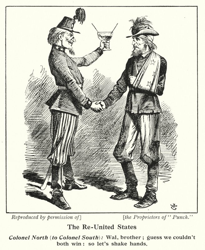The Re-United States by John (after) Tenniel