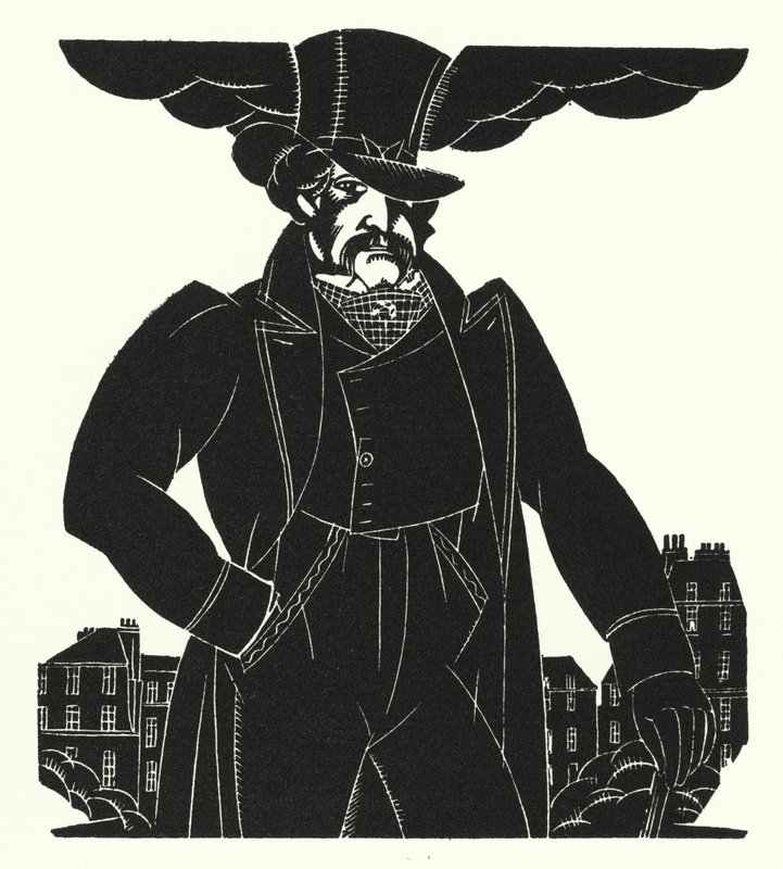 Illustration for Madame Bovary by Gustave Flaubert by John Austen