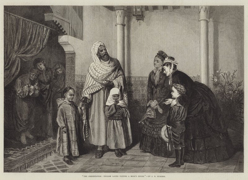 The Presentation, English Ladies Visiting a Moor