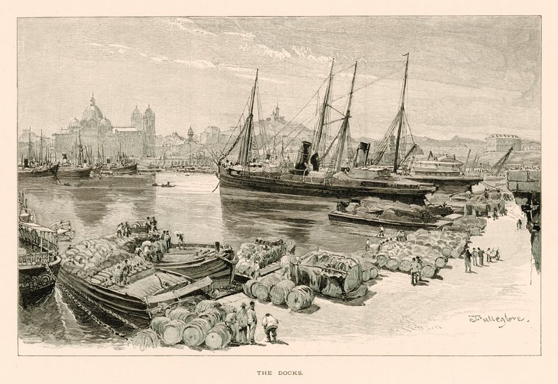 The Docks by John Fulleylove