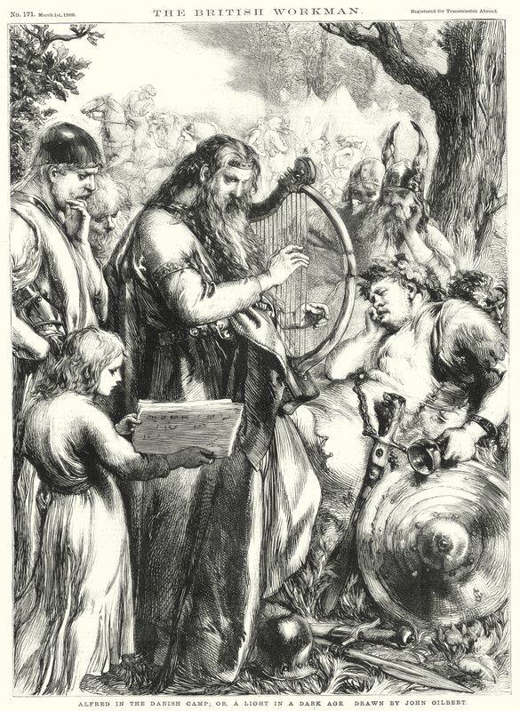 Alfred in the Danish Camp; or, a Light in a Dark Age by John Gilbert