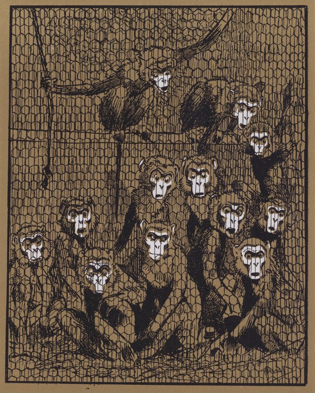 The inmates rose as one man, and lashed themselves into a truly terrible state of fury by John Hassall