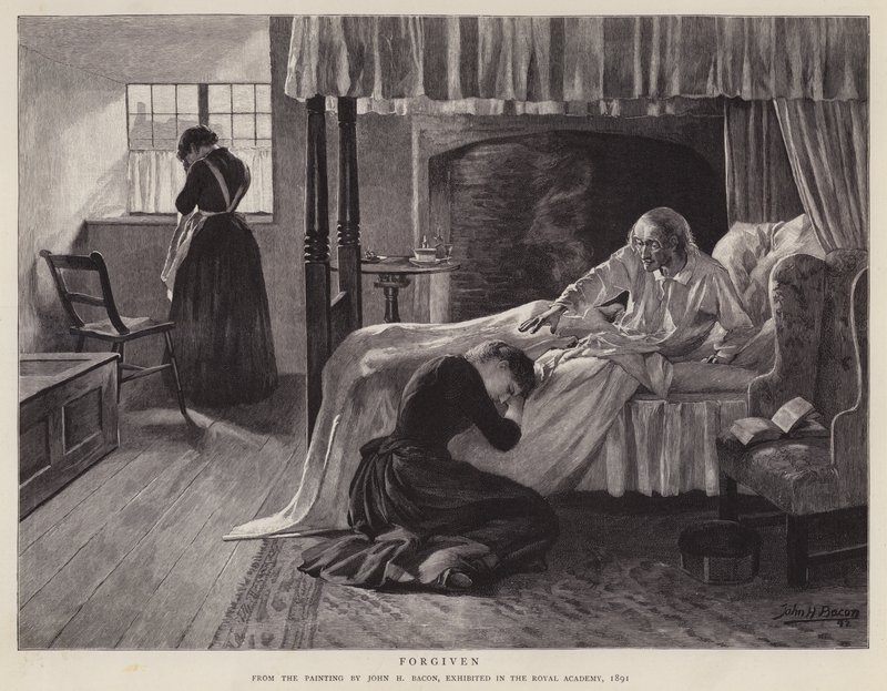 Forgiven by John Henry Frederick (after) Bacon