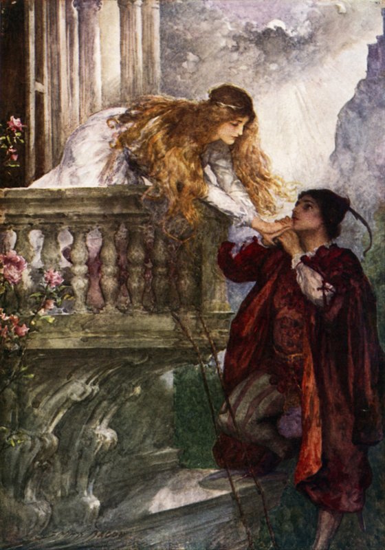 Romeo and juliet painting sales