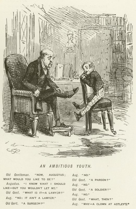 An Ambitious Youth by John Leech