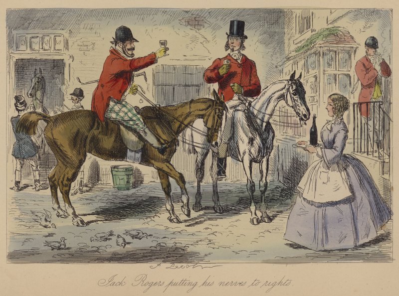 Jack Rogers Putting His Nerves to Rights by John Leech