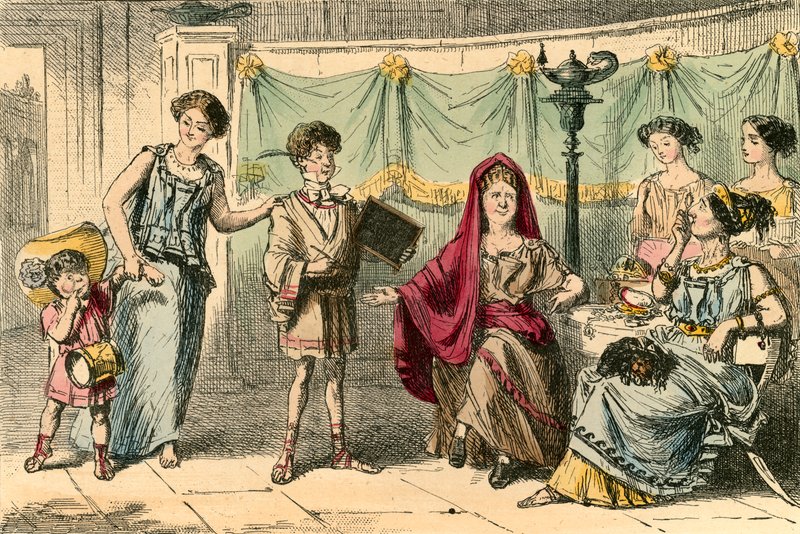 The Mother of the Gracchi by John Leech