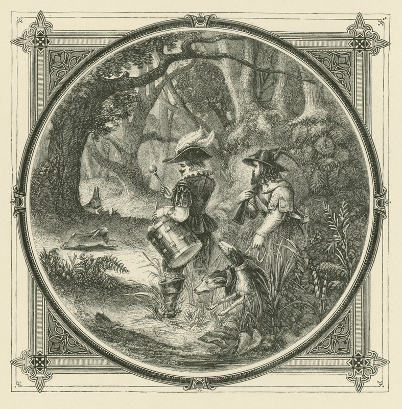 Hares are not caught with beat of drum, nor birds with tartlets by John Leighton