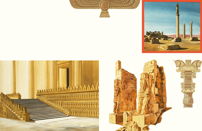 The mighty city of Persepolis by John Marshall