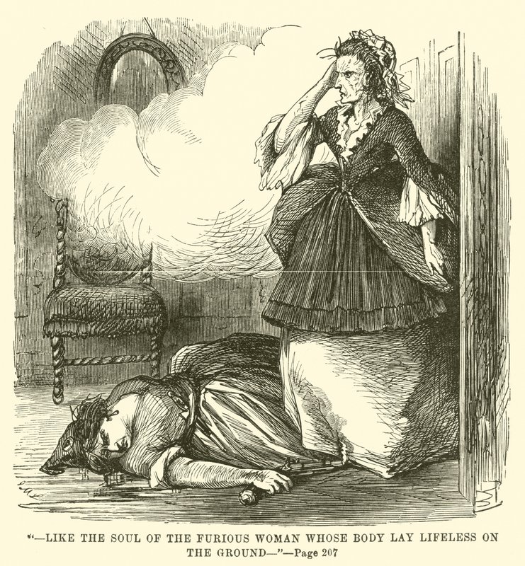 Illustration for A Tale of Two Cities by Charles Dickens by John McLenan