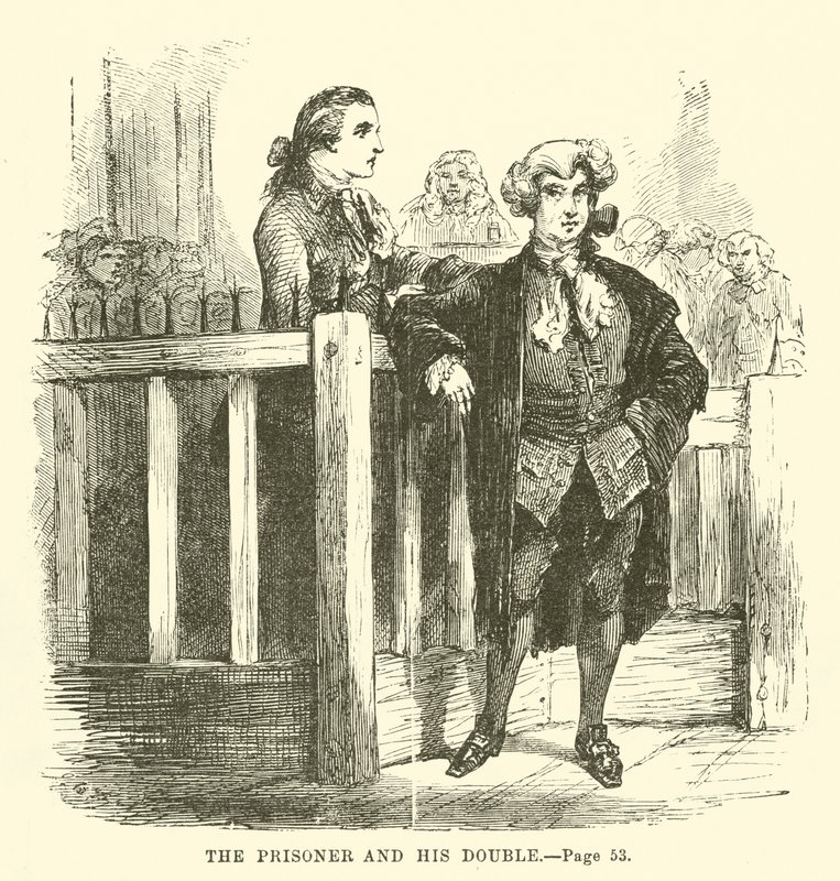 Illustration for A Tale of Two Cities by Charles Dickens by John McLenan