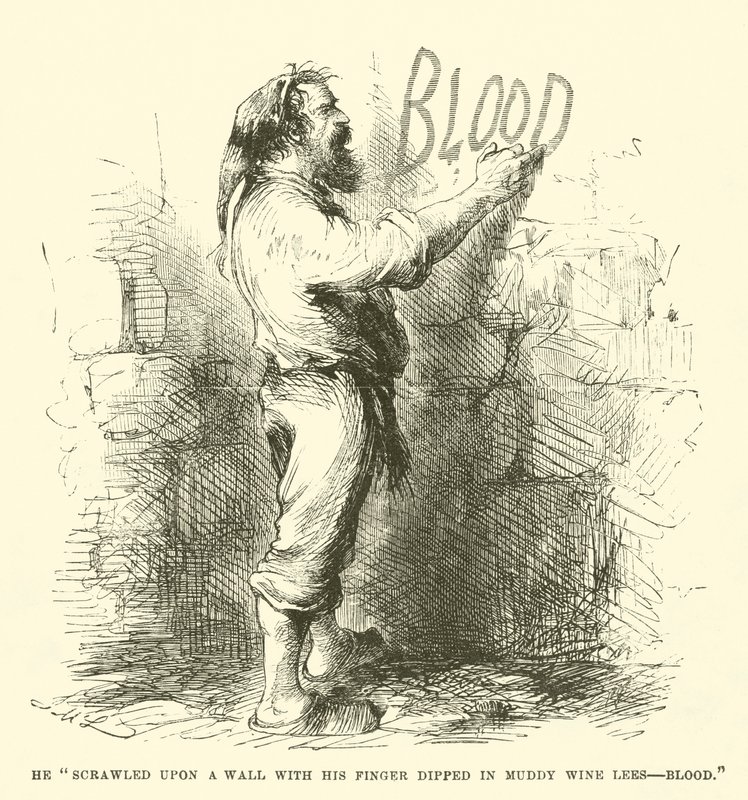 Illustration for A Tale of Two Cities by Charles Dickens by John McLenan