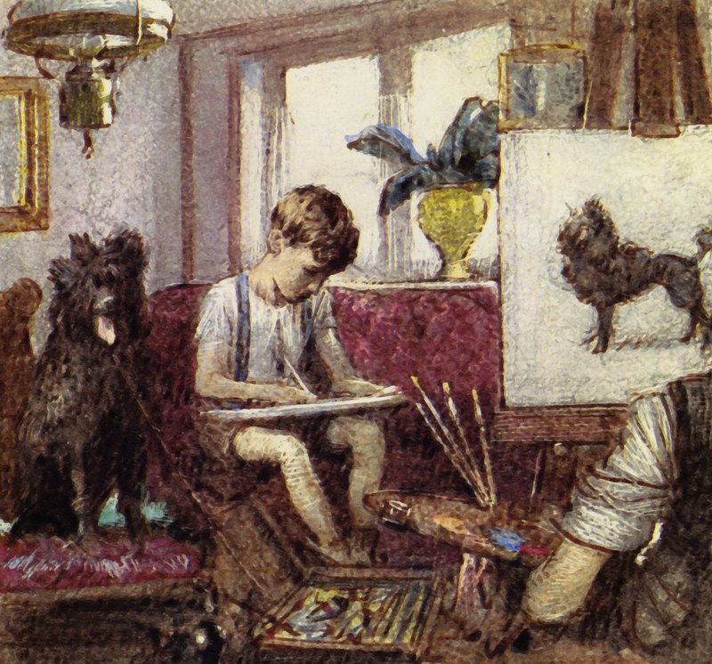 Howard Carter grew up in London, the son of an artist by John Millar Watt