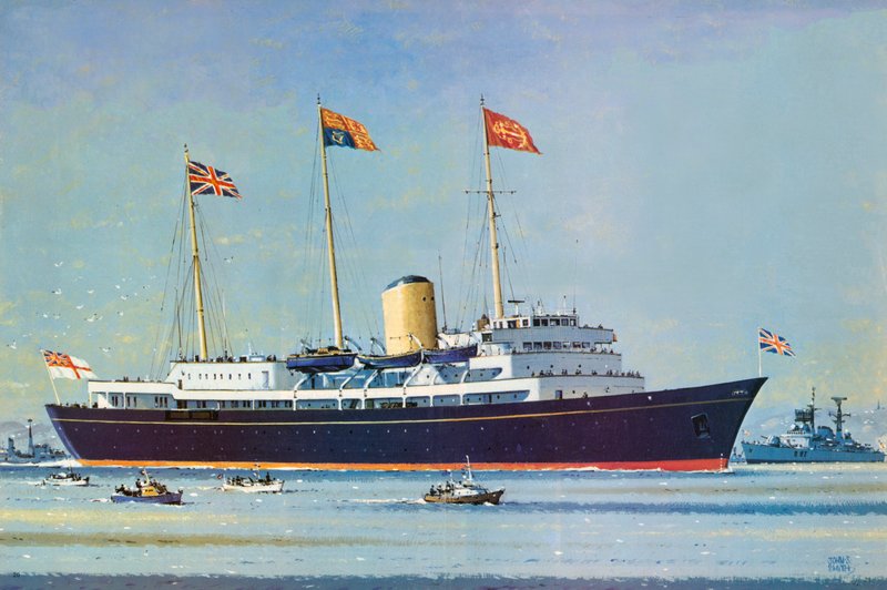 Britannia, Floating Home of Queen Elizabeth II and Prince Philip by John S. Smith