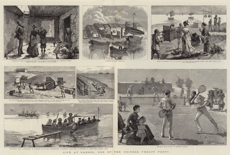 Life at Pakhoi, One of the Chinese Treaty Ports by Joseph Finnemore