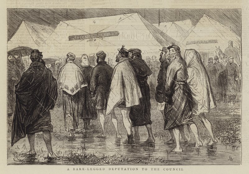 A Bare-legged Deputation to the Council by Joseph Nash