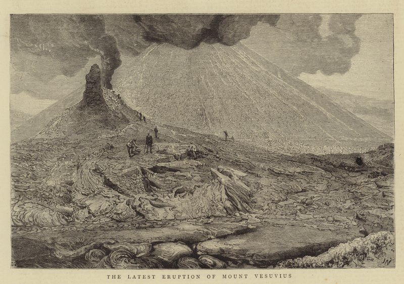 The Latest Eruption of Mount Vesuvius by Joseph Nash