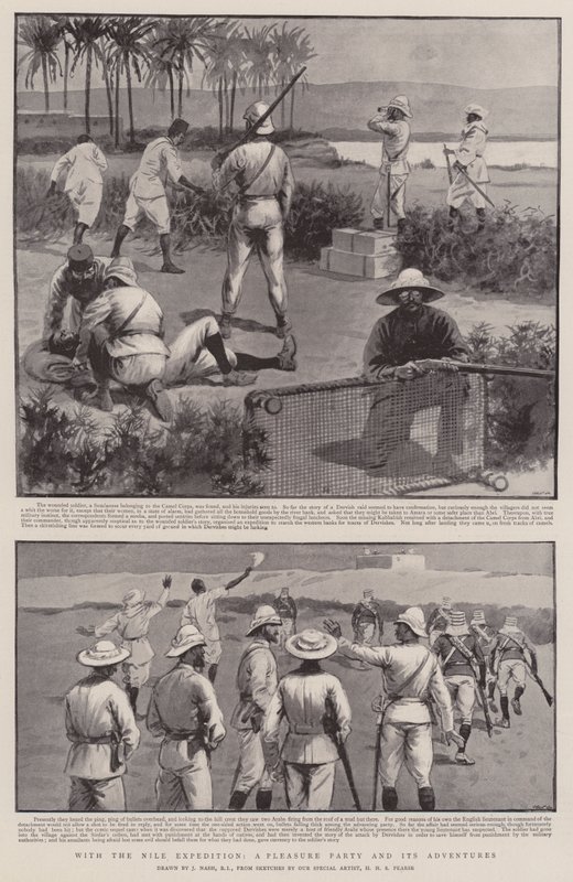 With the Nile Expedition, a Pleasure Party and its Adventures by Joseph Nash