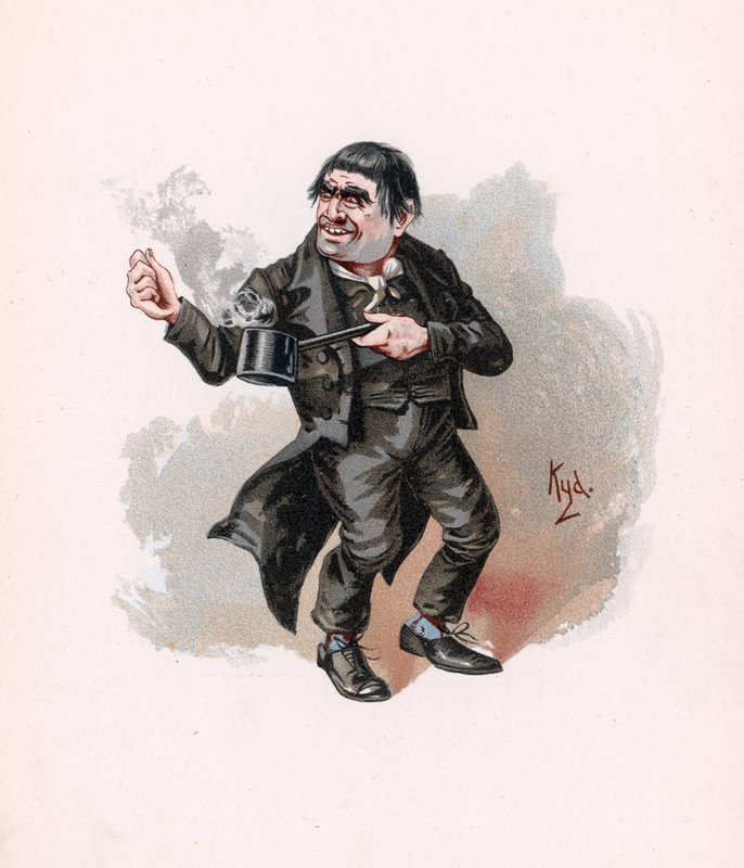 Quilp, illustration from 
