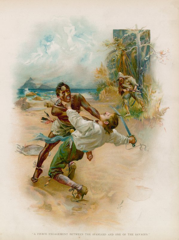 Illustration for Robinson Crusoe by Joseph Finnemore