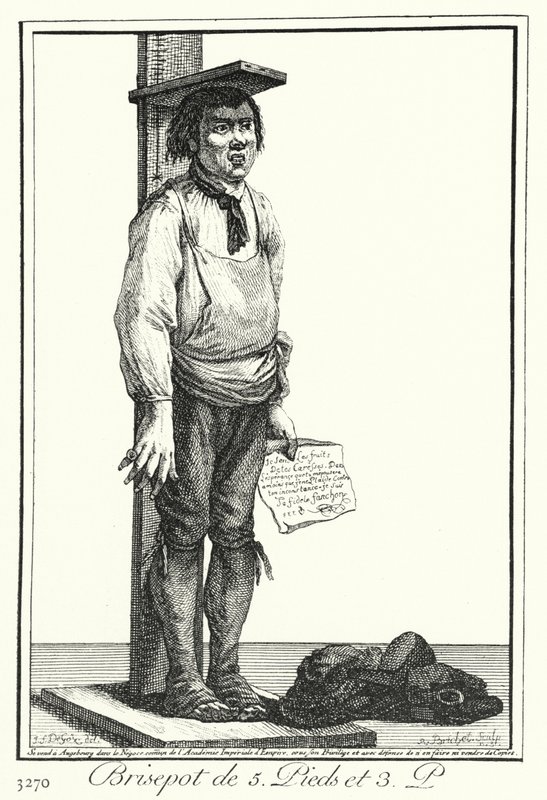 A Five Foot Three Inch Crackpot by Joseph Franz von (after) Goez