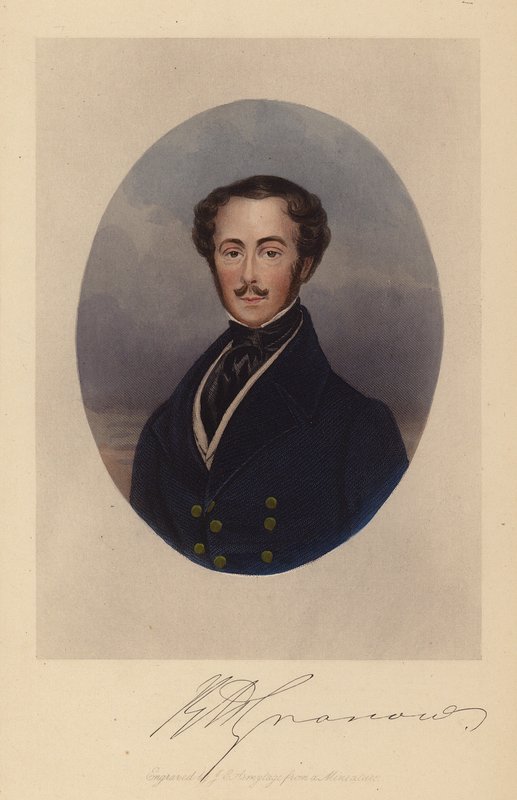 Rees Howell Gronow, or Captain Gronow by Joseph Grego