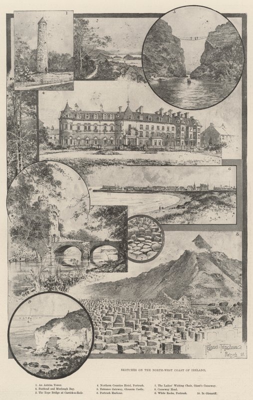 Sketches on the North-West Coast of Ireland by Joseph Holland Tringham