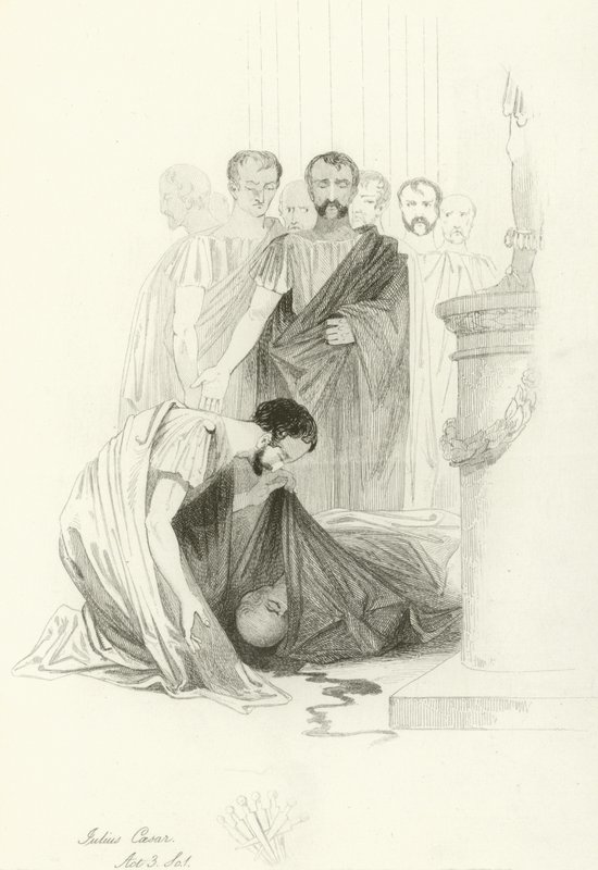 Julius Caesar by Joseph Kenny Meadows