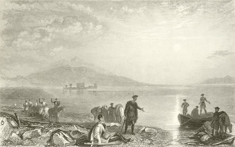 Loch Leven Castle by Joseph Mallord William Turner