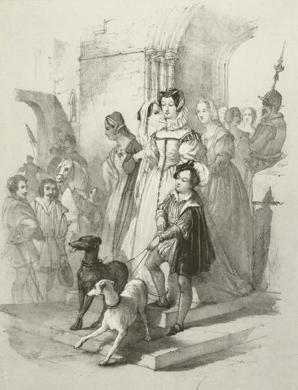 Mary of Scotland by Joseph Nash