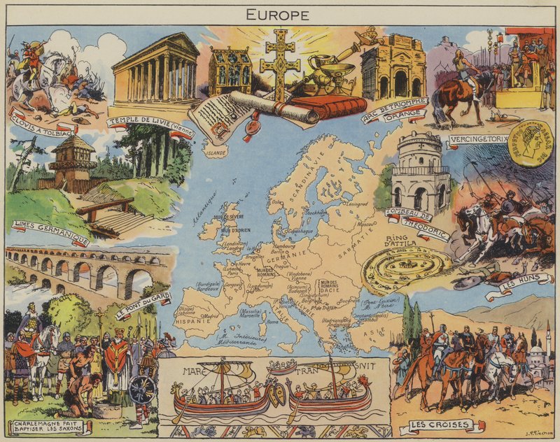 Europe by Joseph Porphyre Pinchon