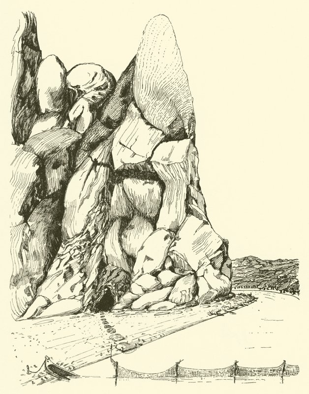 Cave Where the Man and Woman Lived First of All by Joseph Rudyard (after) Kipling