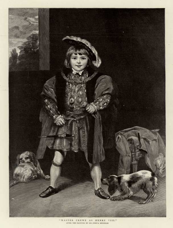 Master Crewe as Henry VIII by Joshua Reynolds