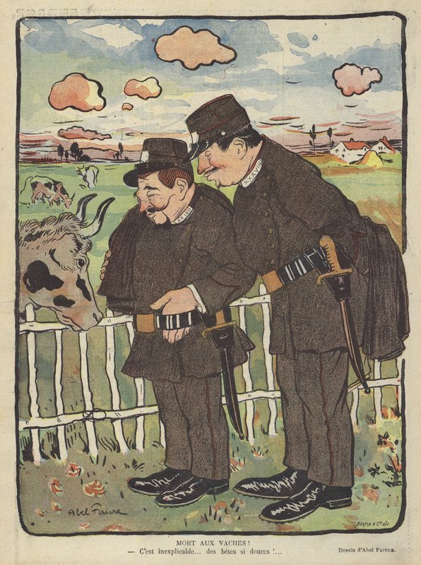 Illustration for Le Rire by Jules Abel Faivre