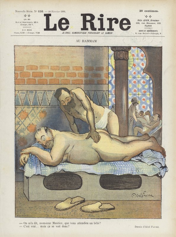 Illustration for Le Rire by Jules Abel Faivre