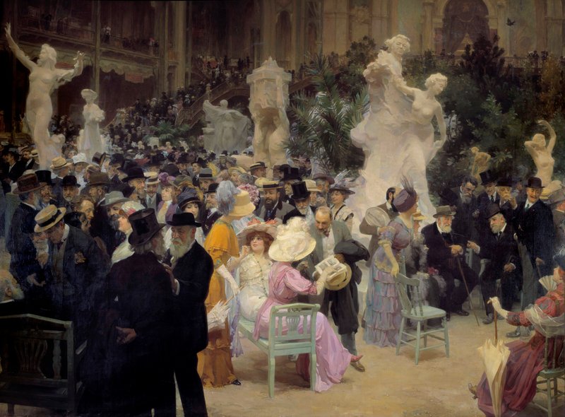Belle Époque: “A Friday at the Salon des artistes français
