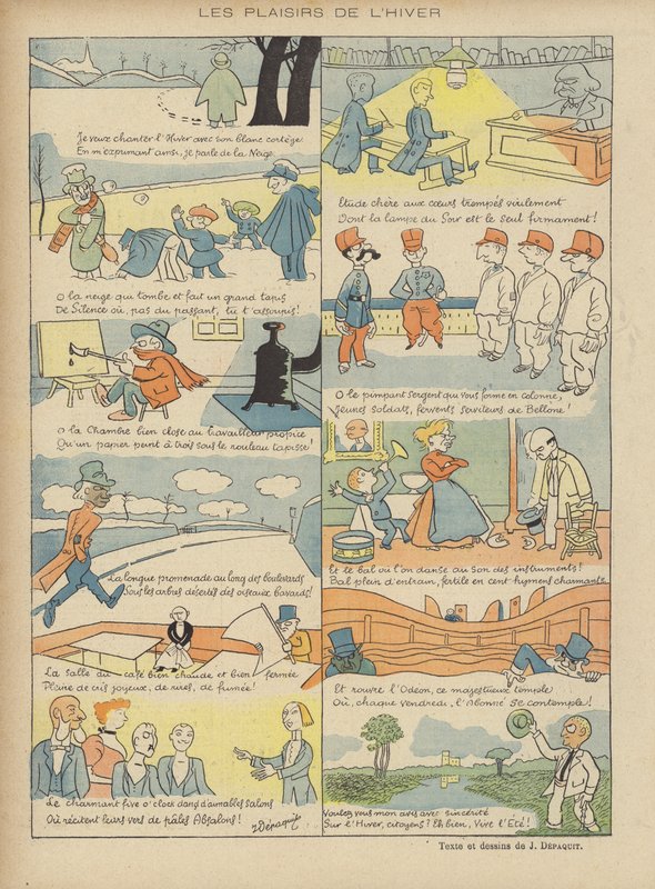 Illustration for Le Rire by Jules Depaquit