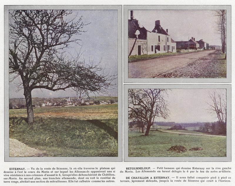Esternay, Retourneloup, De Chatillon a Esternay by Jules Gervais Courtellemont